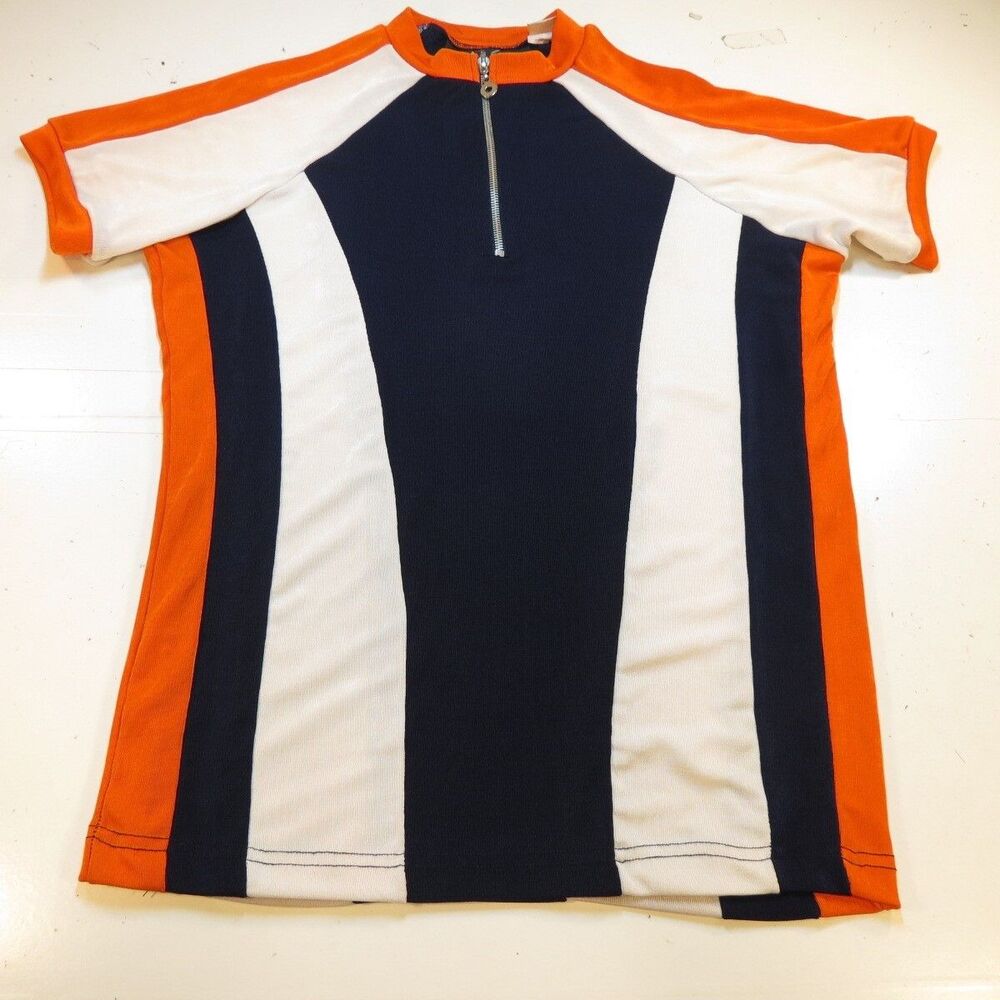 1990s Y2K CZ BASICS STRETCH CLUB 1/4 ZIP PULLOVER JERSEY T SHIRT Sz  XL VINTAGE
